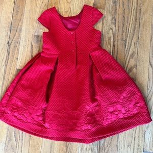 Janie and Jack Red Dress Size 4